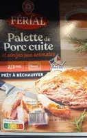 Palette de porc cuite