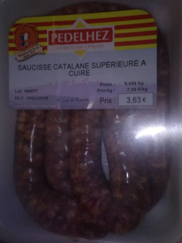 Saucisse catalane superieure