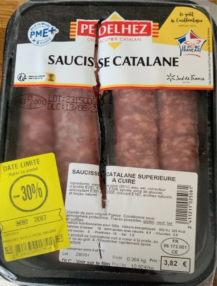 Saucisse catalane