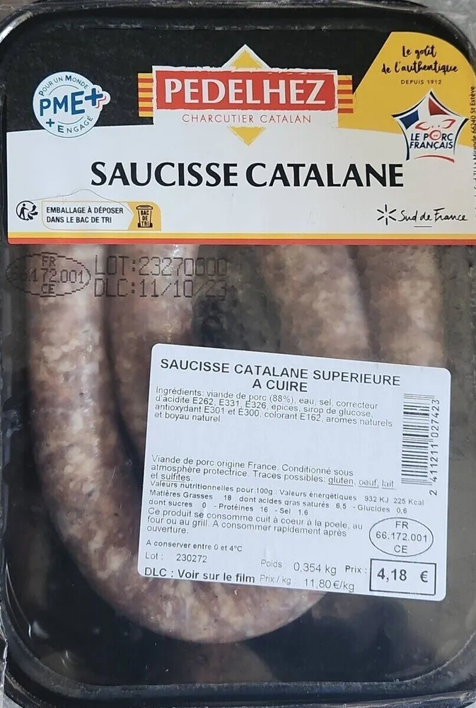 Saucisse Catalane