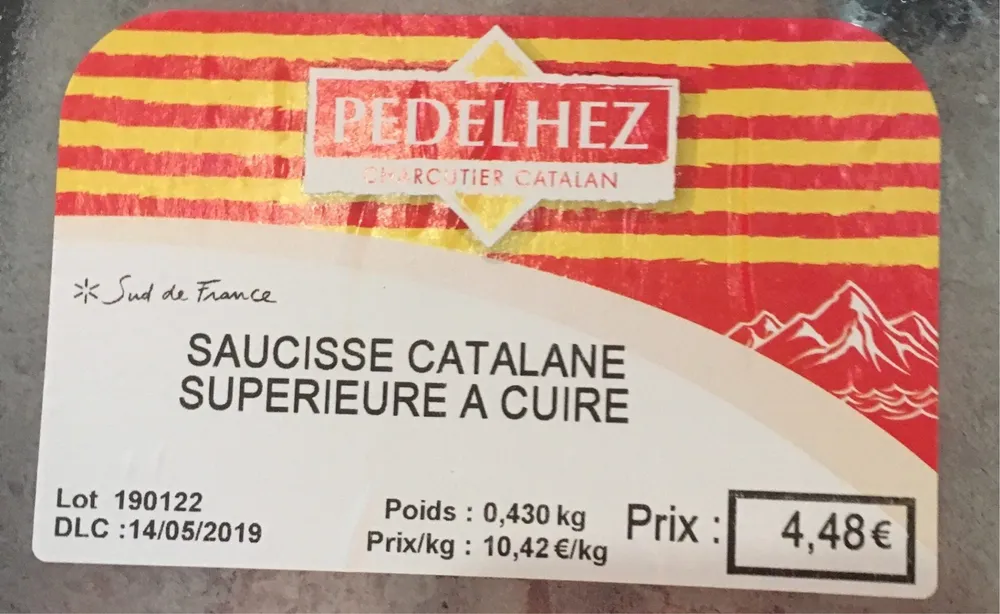 Saucisse catalane superieure