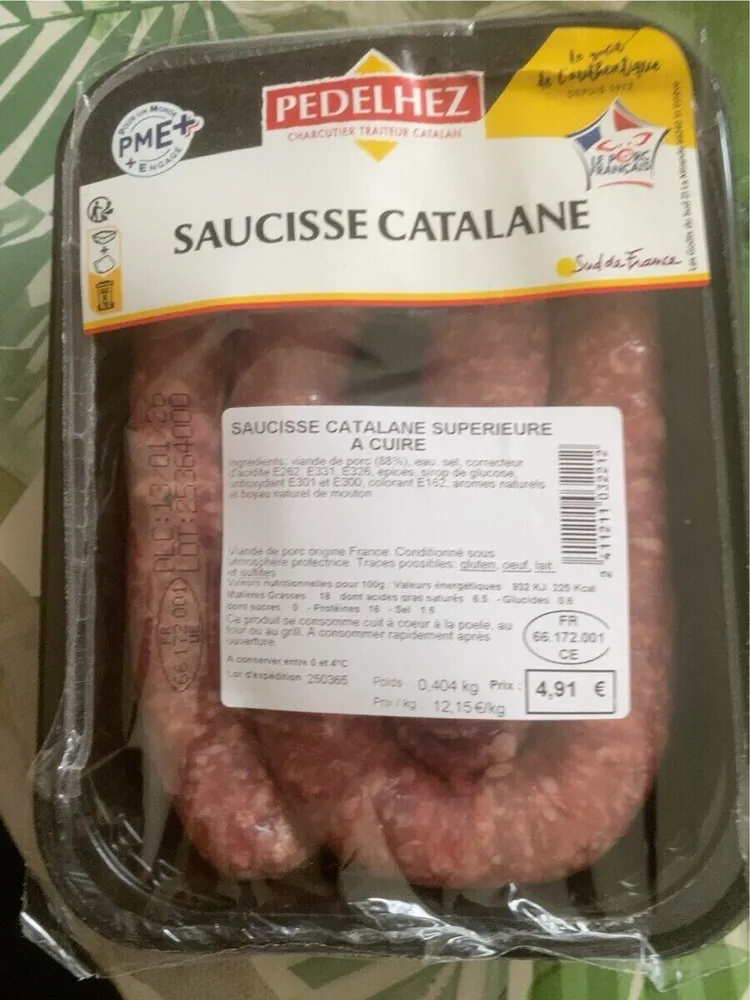 Saucisse catalane