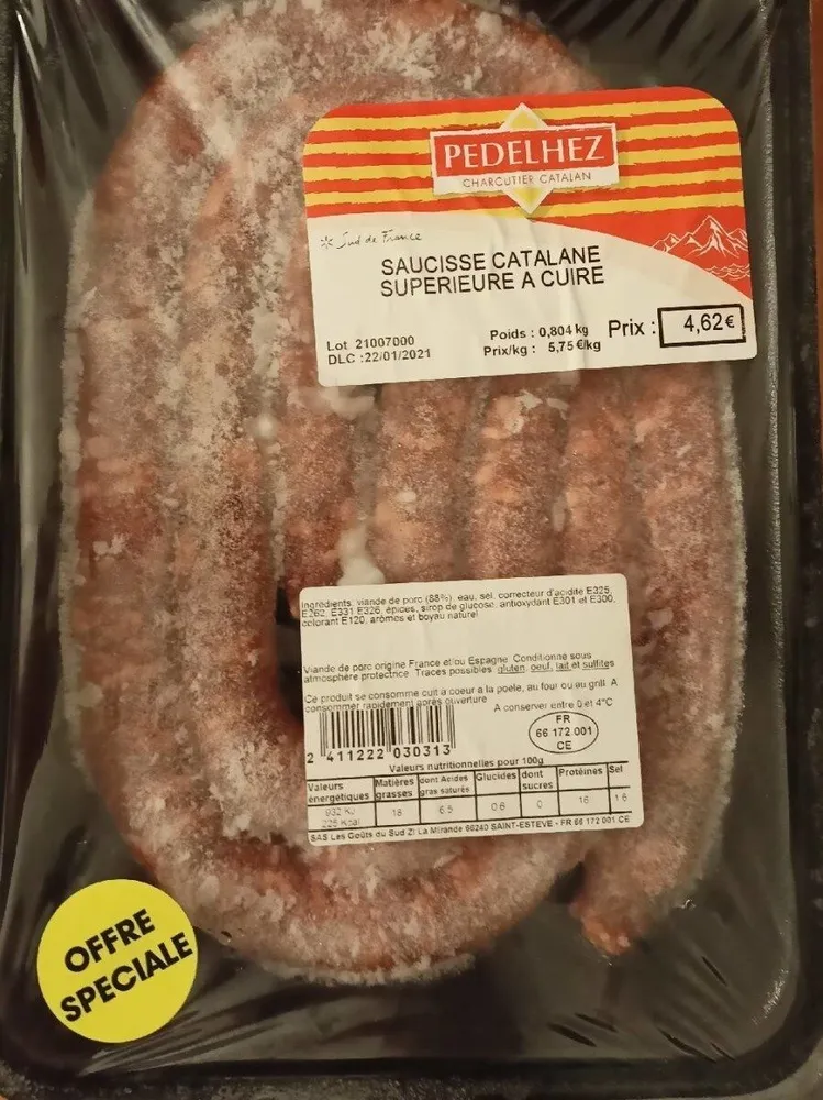 Saucisse catalane