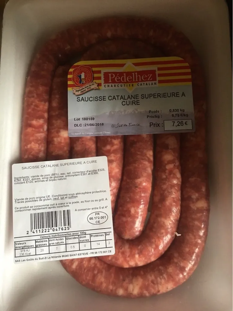 Saicisse catalane
