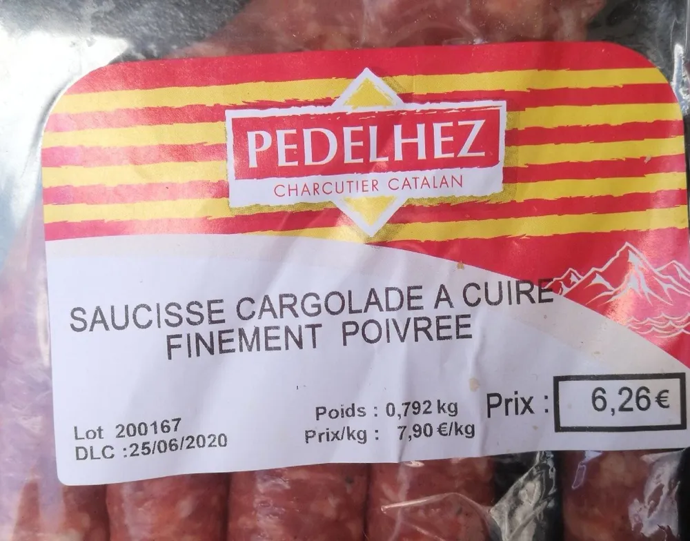 Saucisse cargolade