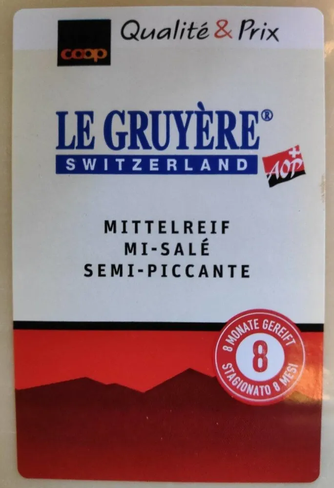 Le Gruyère AOP