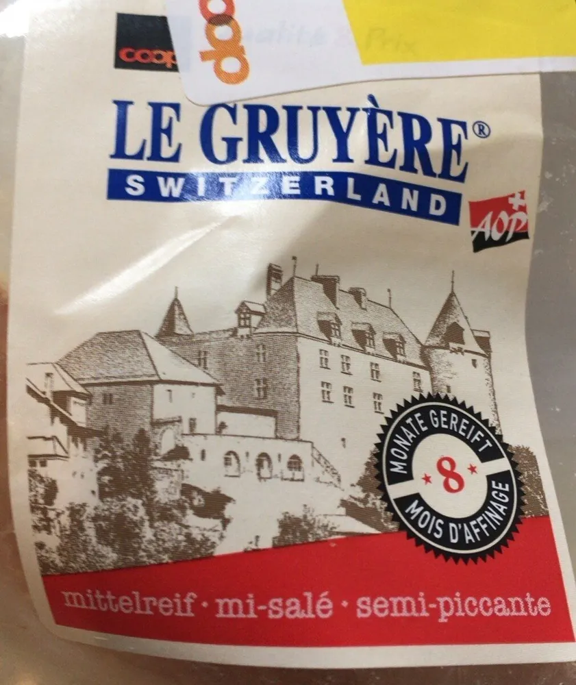 Gruyère mi-salé