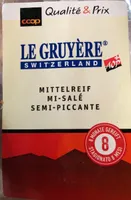 Gruyère Mi-Salé