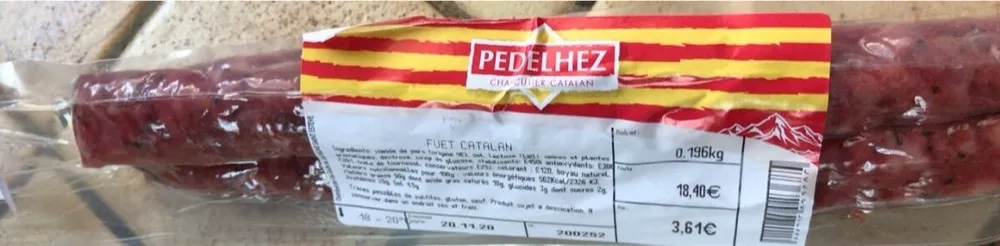 Fuet catalan