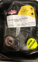 Boudin blanc aux truffes noires 1%