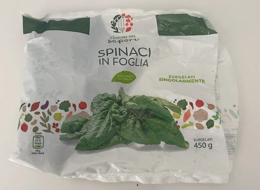 Spinaci in foglia
