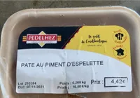 Pâté au piment d'Espelette