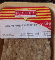 Paté au piment d’espelette