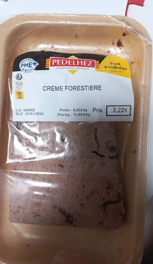 Crème forestière