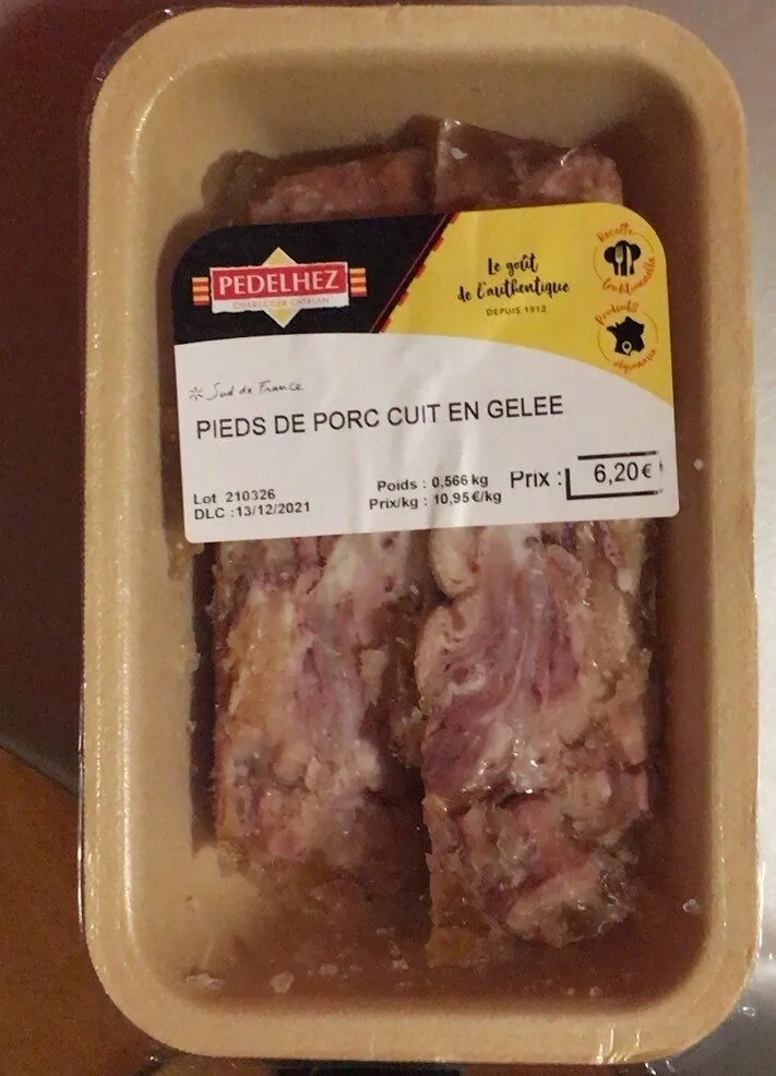 Pieds de porc en gelée