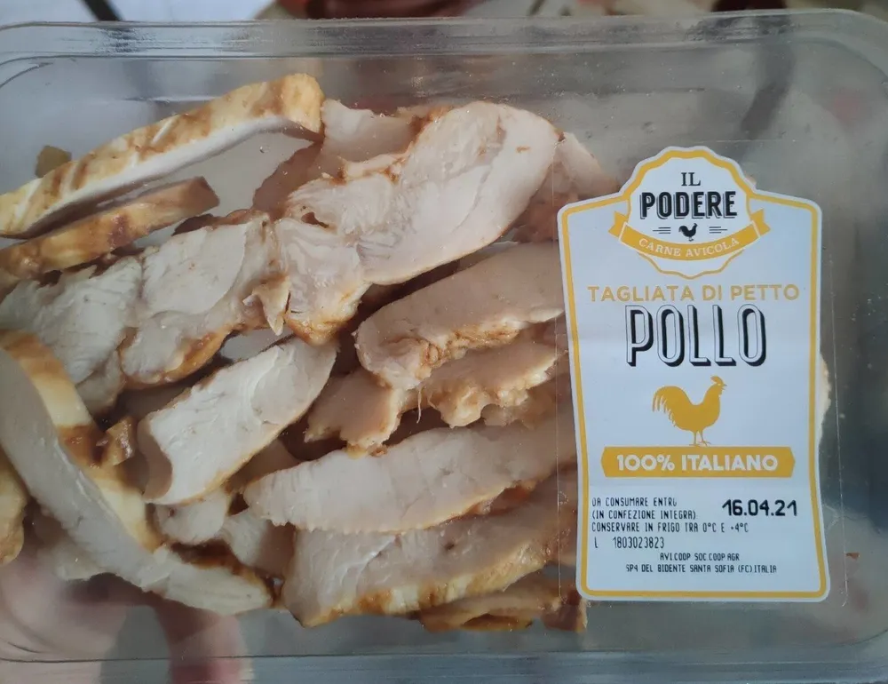 Tagliata di petto di pollo