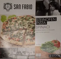 Steinofen Pizza Spinaci