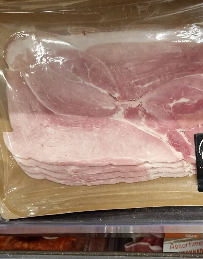 Jambon cuit à l'ancienne label rouge avec couenne