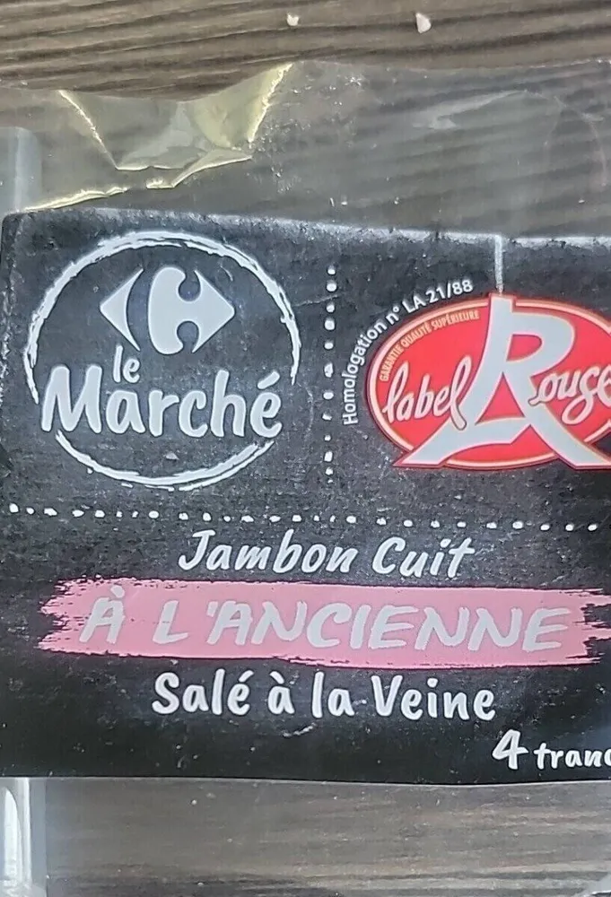 Jambon cuit a l’ancienne label rouge