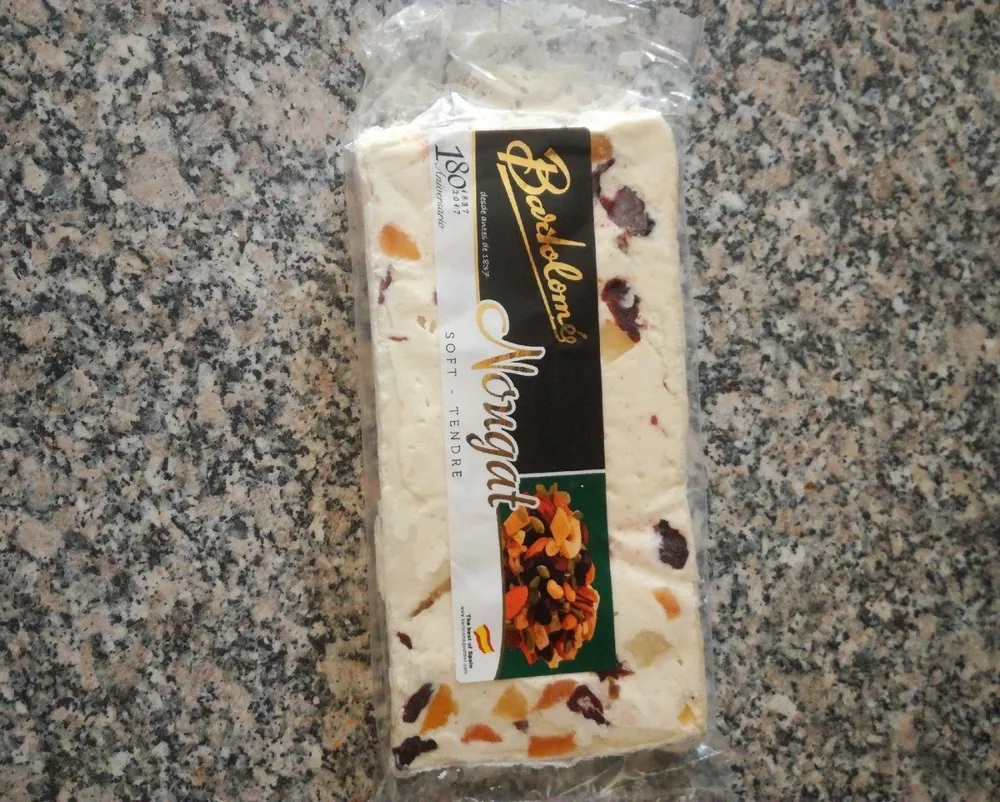 Nougat tendre tropical