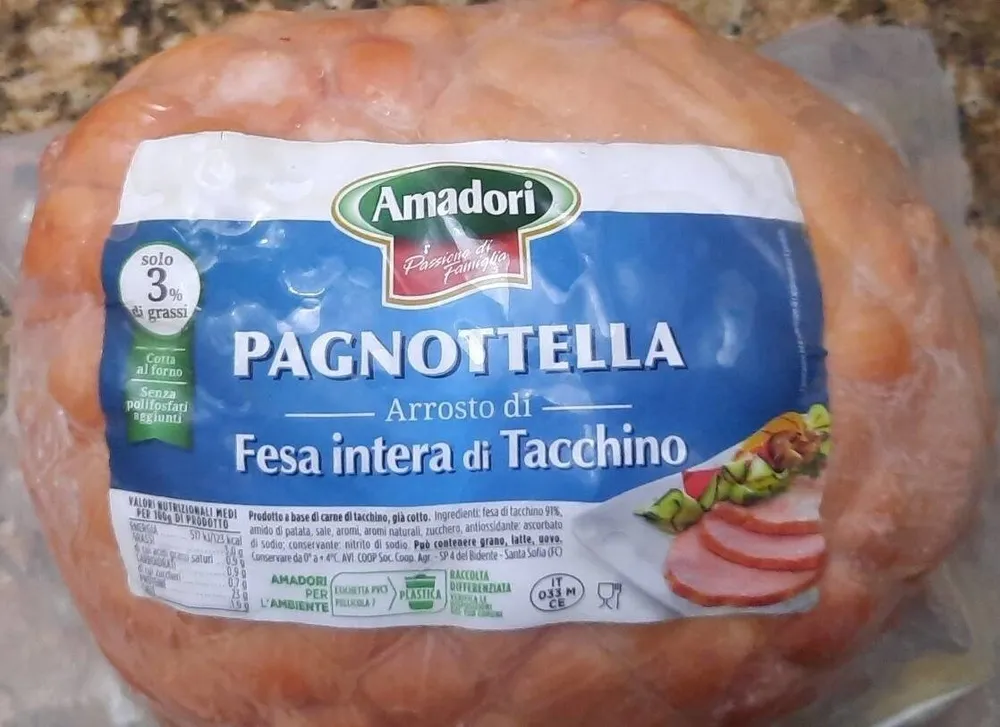 Pagnottella arrosto di fesa intera di tacchino