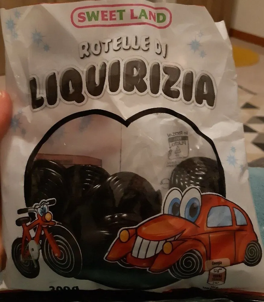 Rotelle di liquirizia