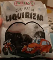 Rotelle di liquirizia