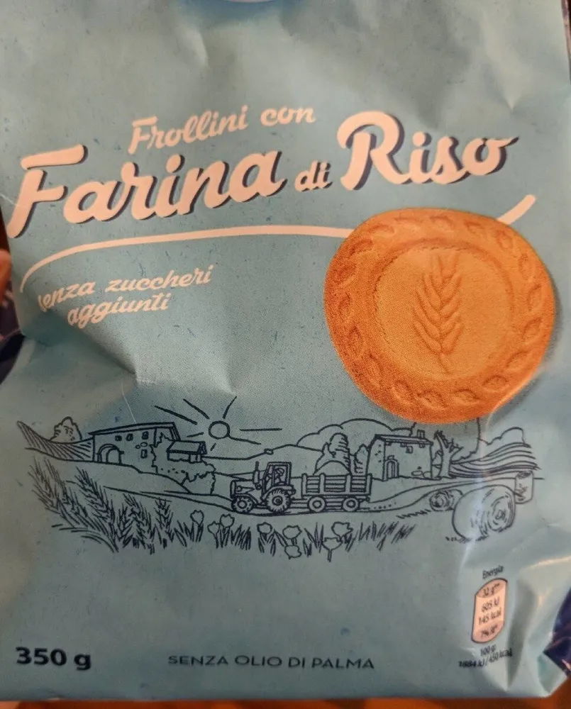 Frollini con Farina di Riso