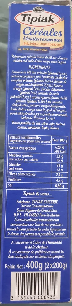 Céréales Méditerranéennes