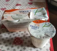 Yogurt bianco senza lattosio