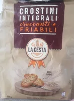 Crostini integrali croccanti e friabili
