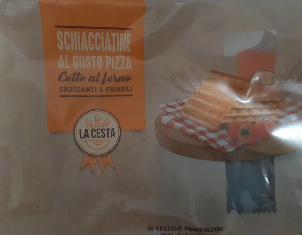 Schiacciatine al gusto pizza
