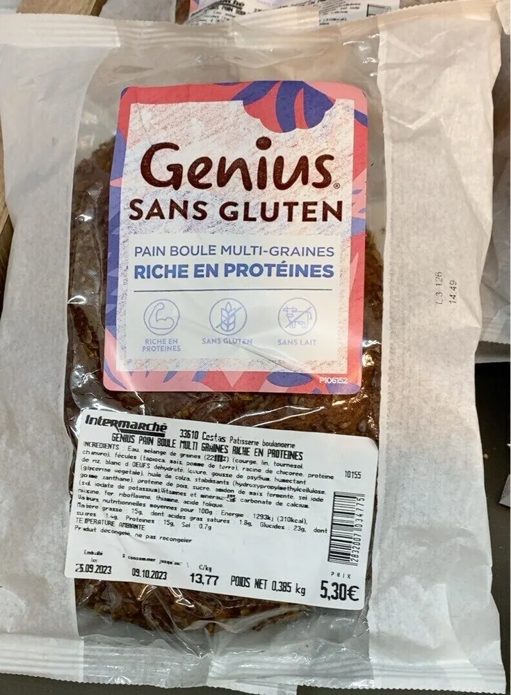 Genuis sans gluten