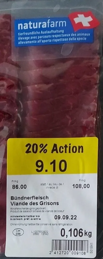 Viande des Grisons