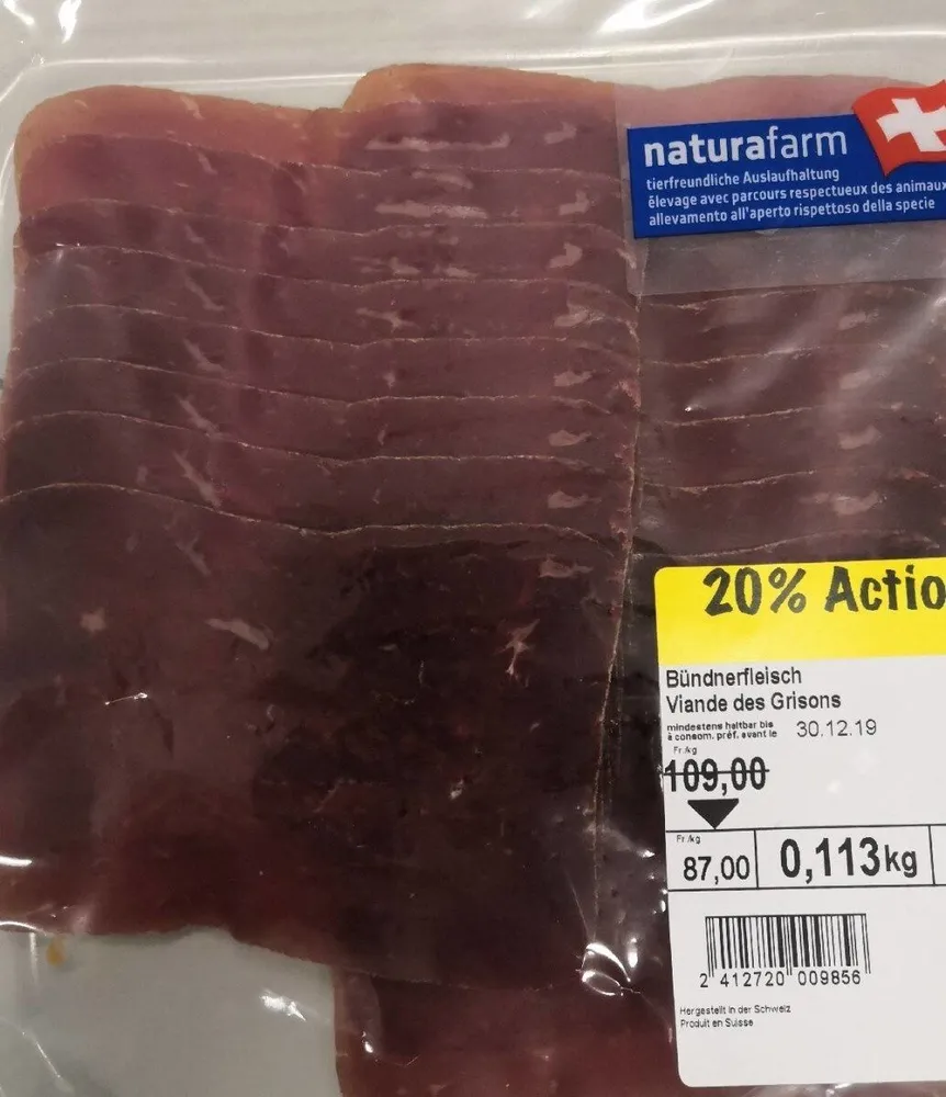 Viande des Grisons