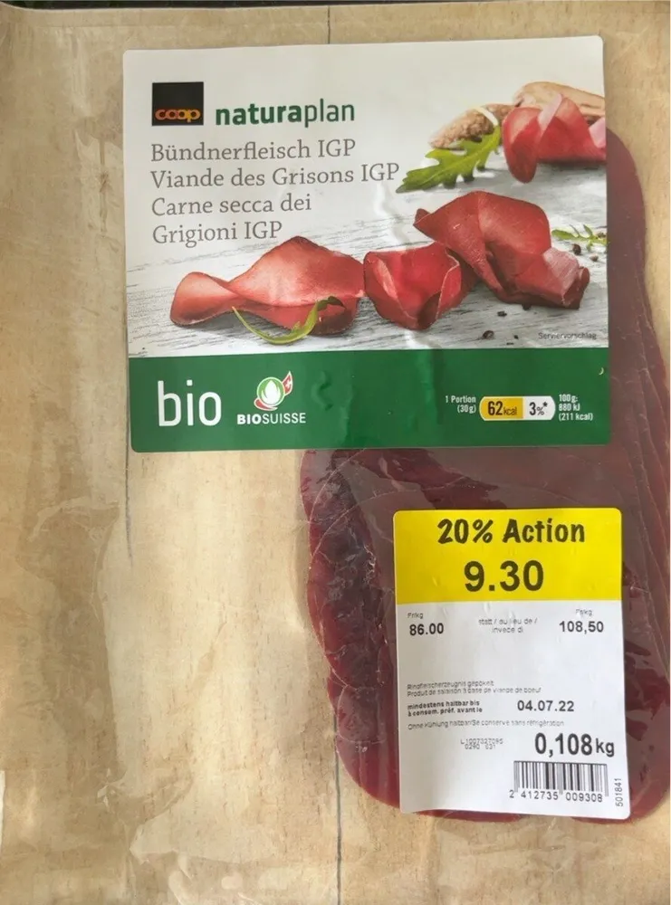 Viande des Grisons IGP