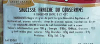 Saucisse fraiche
