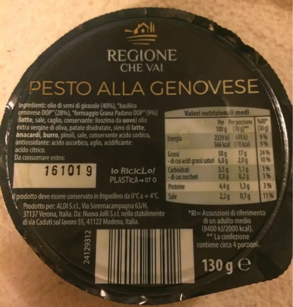 Pesto alla genovese