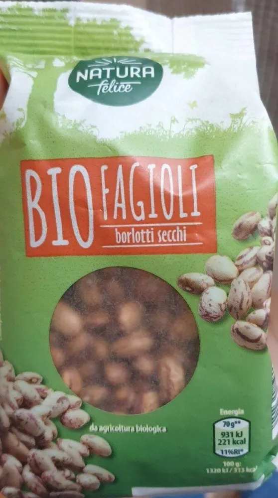 Fagioli borlotti bio
