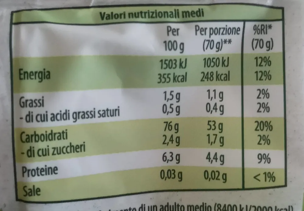 Bio orzo perlato secco