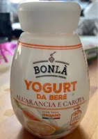 yogurt da bere arancia e carota