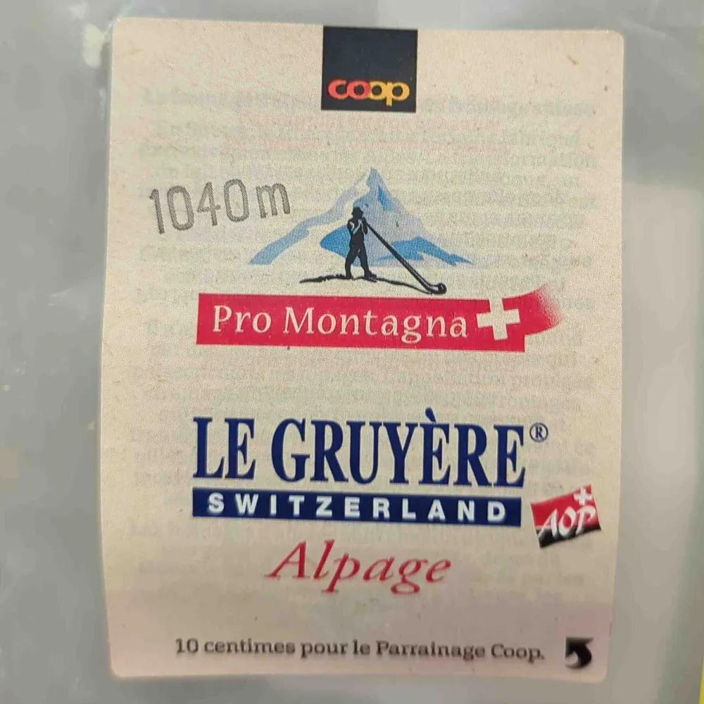 Le Gruyère Alpage