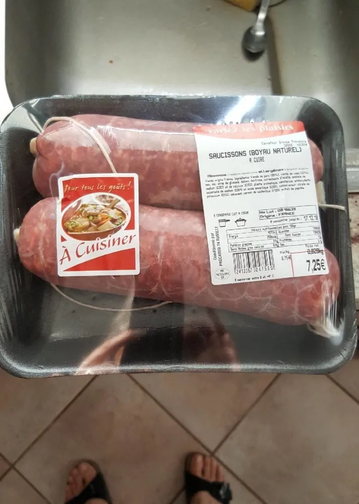 Saucissons à cuire