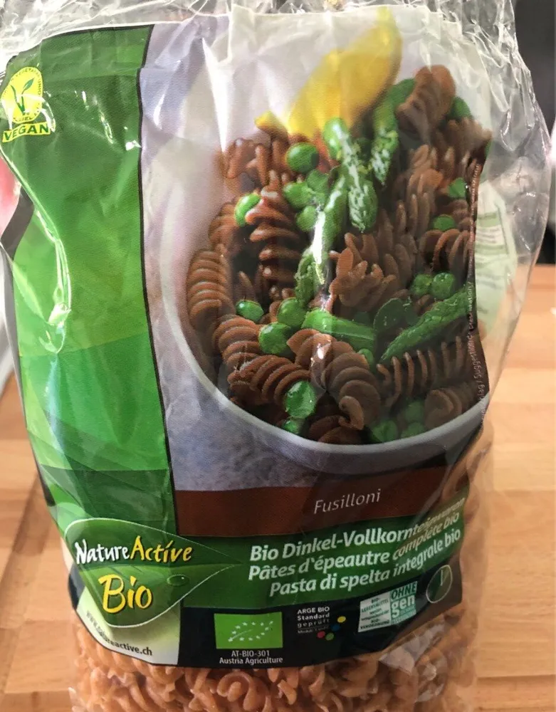 Pâtes d'épeautre complète bio