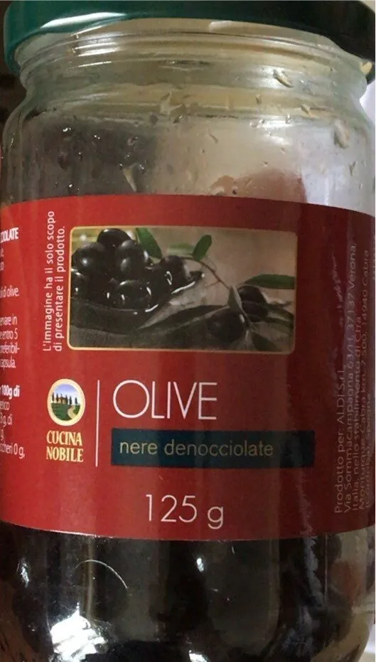 Olive nere denocciolate