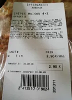 Crêpes maison