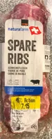 Spare ribs de porc