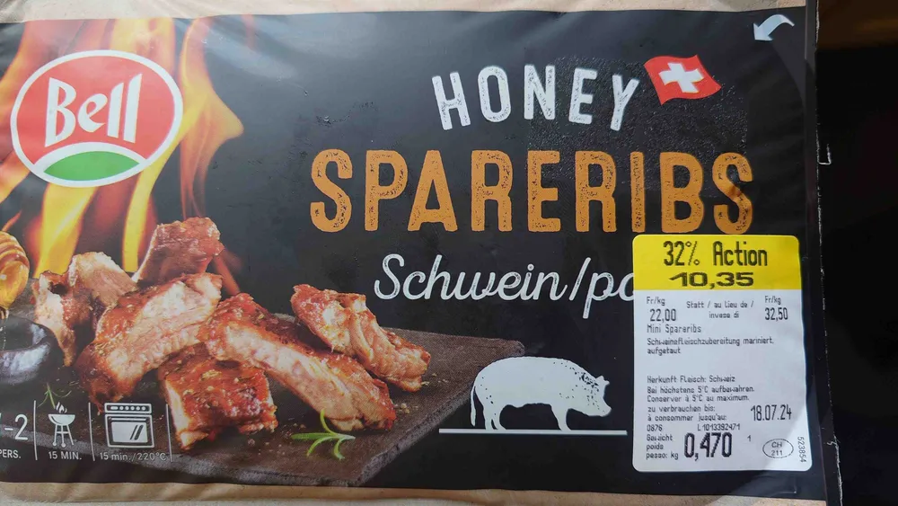 Honey Spareribs