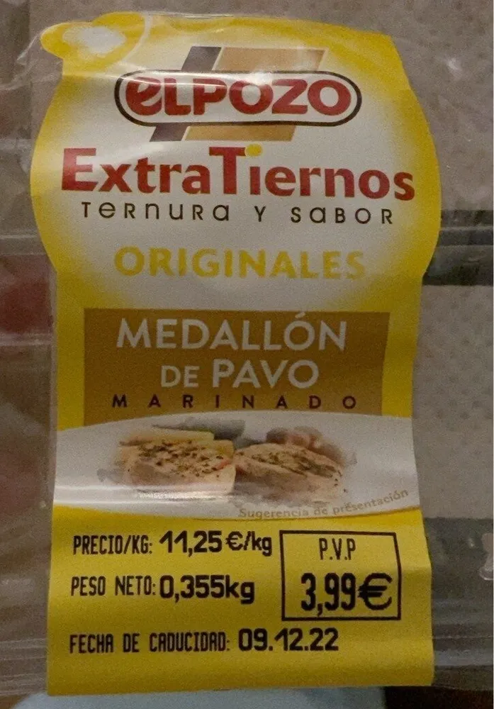 Medallón de pavo