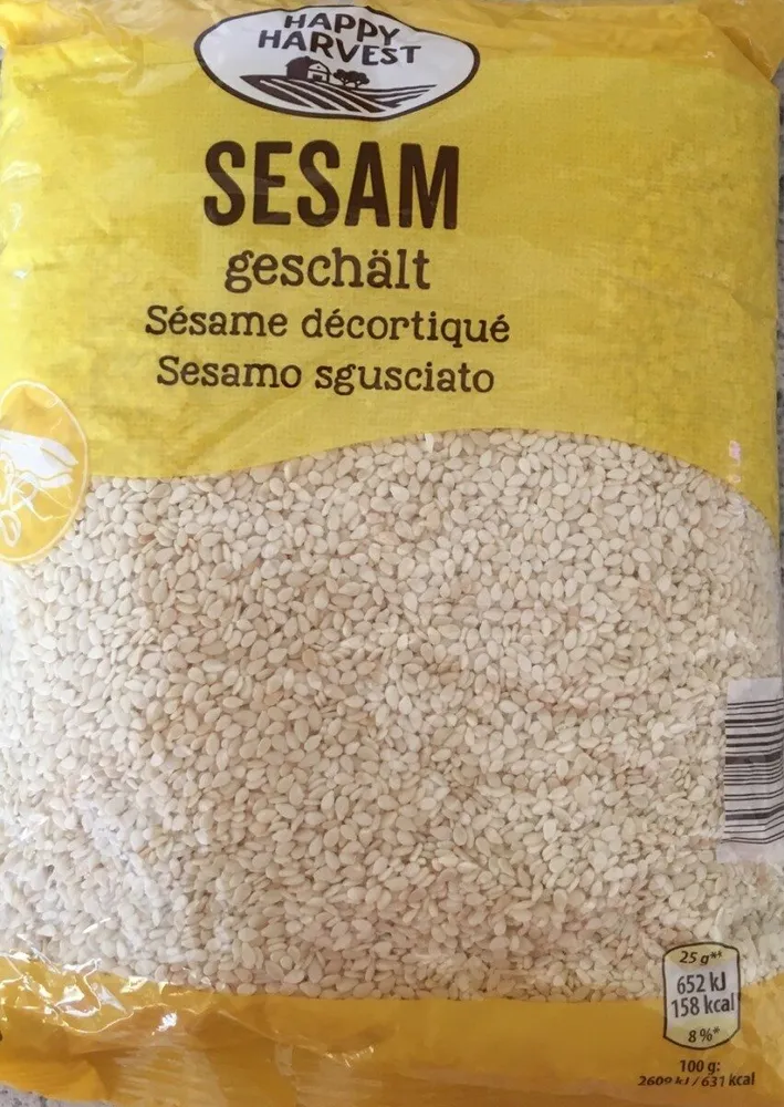 Sésame décortiqué Sésamo descascarillado